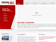 Tablet Screenshot of designfire.com.au